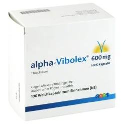 600 mg Hrk Weichkapseln, 100 St^Alpha Vibolex Outlet