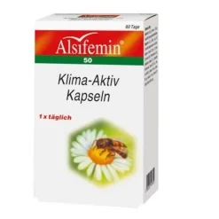 Alsifemin Wechseljahre-Klima Aktiv mit Soja-Isoflavonen Kapseln, 60 St