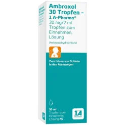 1A Pharma Hustenlöser-Ambroxol 30 Tropfen , 50 ml