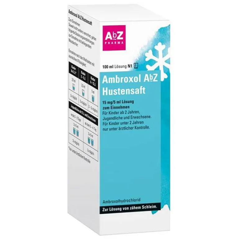 AbZ Ambroxol Hustensaft 15 mg / 5 ml, 100 ml- Hustenlöser