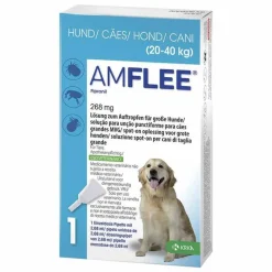 Amflee Flöhe, Zecken & Co.-268 mg Spot-On für große Hunde, 3 St