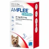Amflee combo 67/60,3 mg Lösung zum Auftropfen für Hunde 2-10 kg, 3 St- Flöhe, Zecken & Co.