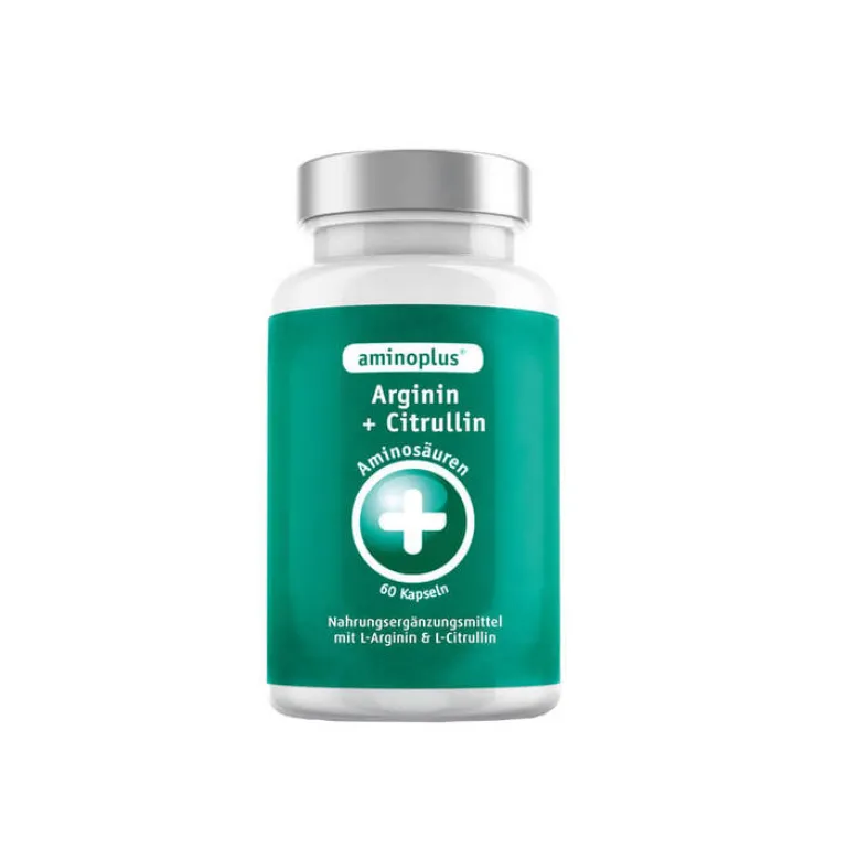 Aminoplus Arginin + Citrullin Kapseln, 60 St- Aminosäuren