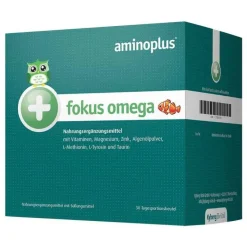 Aminoplus fokus Omega Pulver Portionsbeutel , 30X7.5 g- Aminosäuren
