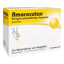 Amorocutan ® 50 mg/ml wirkstoffhaltiger Nagellack, 3 ml- Nagelpilz Lack