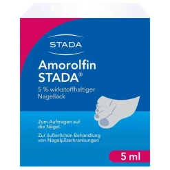 Stada Nagelpilz Lack-Amorolfin 5% wirkstoffhaltiger Nagellack, 5 ml