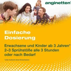 Anginetten Halsspray 2in1 Erwachsene , 20 ml- Halsschmerztabletten