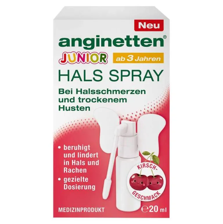 Halsspray Junior ab 3 Jahren, 20 ml^Anginetten Sale