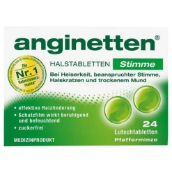 Anginetten Halsschmerztabletten-Stimme Lutschtabletten, 24 St