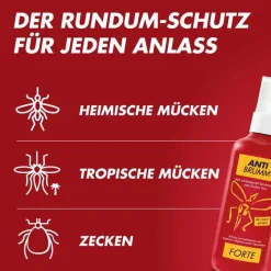Anti Brumm Mückenspray-forte Pumpzerstäuber, 150 ml