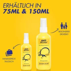 Anti Brumm Zecken Stopp Spray, 150 ml- Zeckenspray