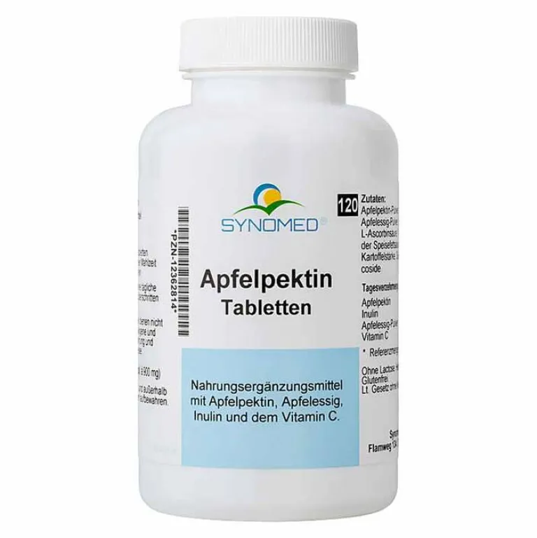 Synomed Verdauung-Apfelpektin Tabletten, 120 St