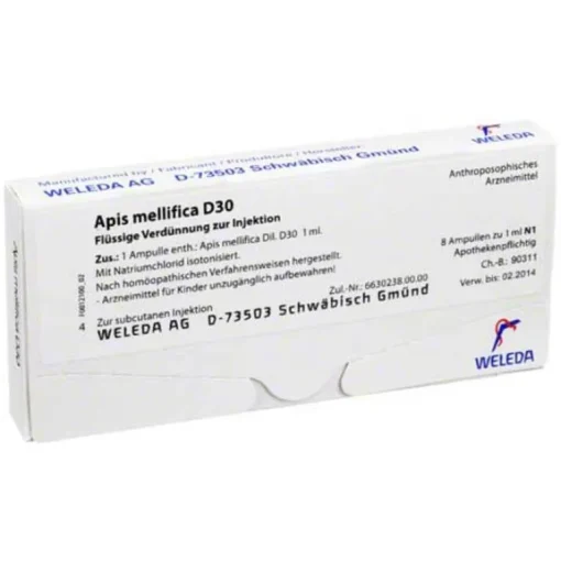 Weleda Apis mellifica D 30 Ampullen, 8 St- A