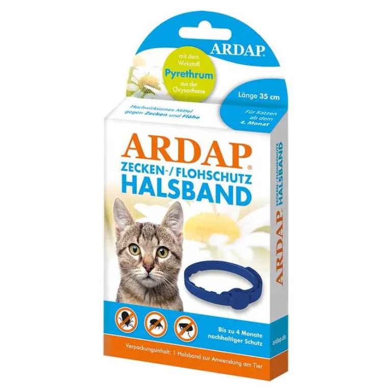 Zecken- / Flohschutzhalsband Katzen ab 4. Monat, 1 St^ARDAP Best