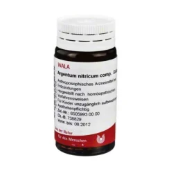 Wala Argentum nitricum comp. Globuli, 20 g- Niere, Blase & Prostata