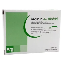 Biofrid Arginin-diet Tabletten, 40 St- Homocysteinspiegel|Aminosäuren