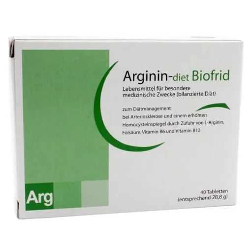 Biofrid Arginin-diet Tabletten, 40 St- Homocysteinspiegel|Aminosäuren