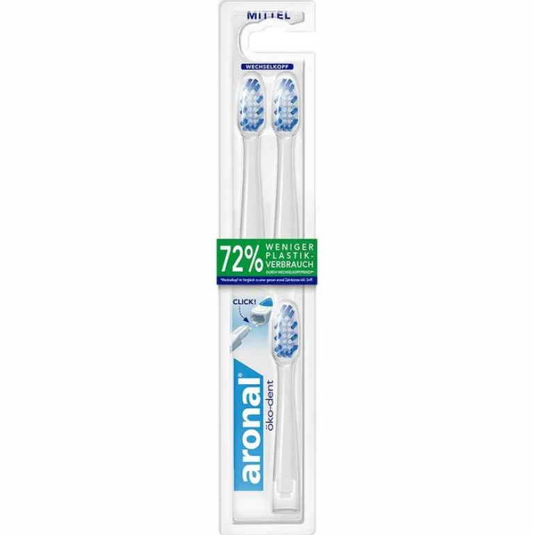 öko dent Wechselköpfe mittel, 3 St^Aronal Hot