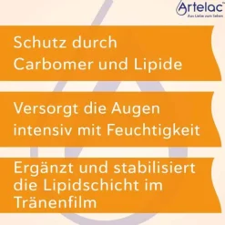 ® Lipids EDO® Augengeltropfen für stark tränende Augen, 120X0.6 g^Artelac Discount