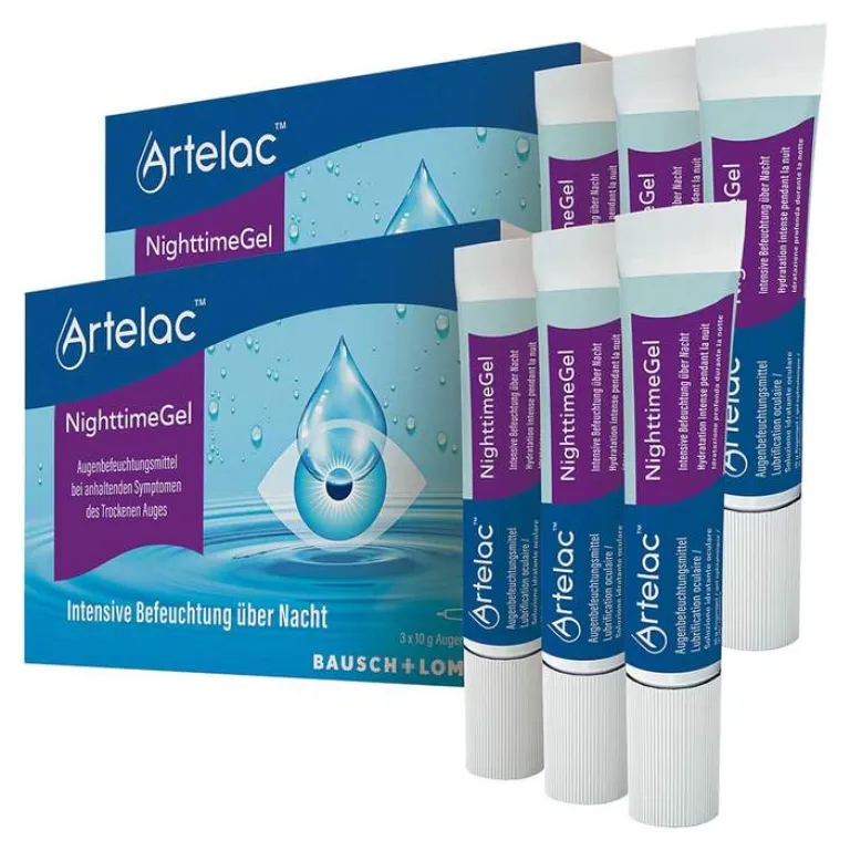Artane Augengel-Artelac® Nighttime Gel Augengel, 2x3x10 g