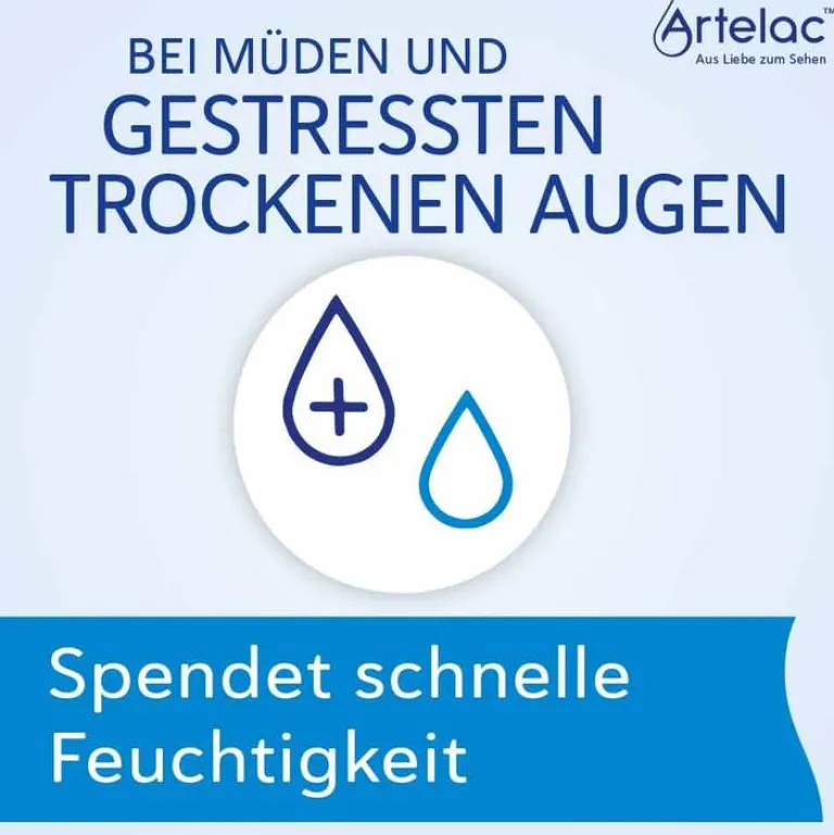 ® Splash EDO® Augentropfen für trockene brennende Augen, 30X0.5 ml^Artelac