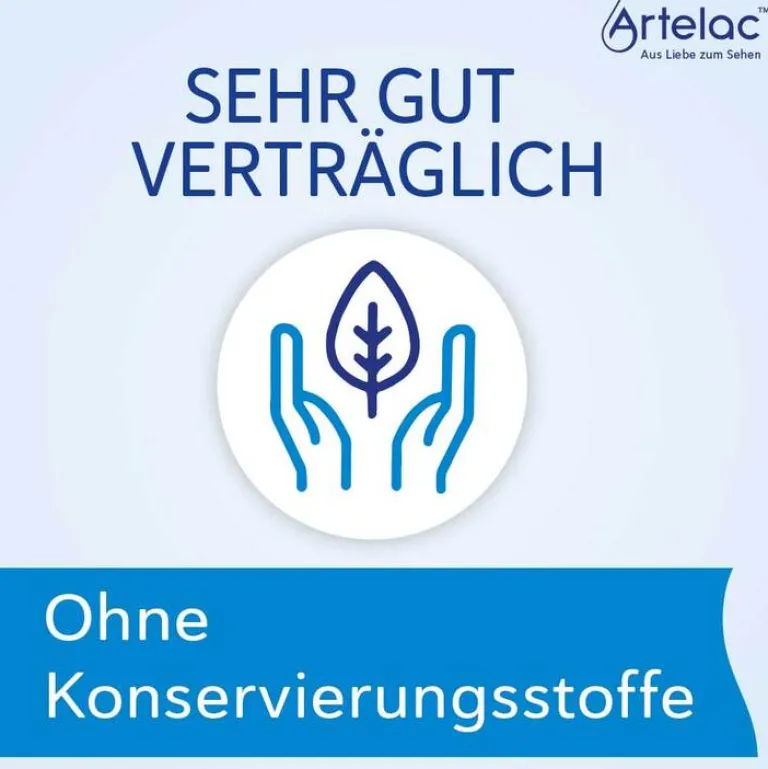 Artelac Augentropfen Trockene Augen-® Splash EDO® Augentropfen für trockene brennende Augen, 10X0.5 ml