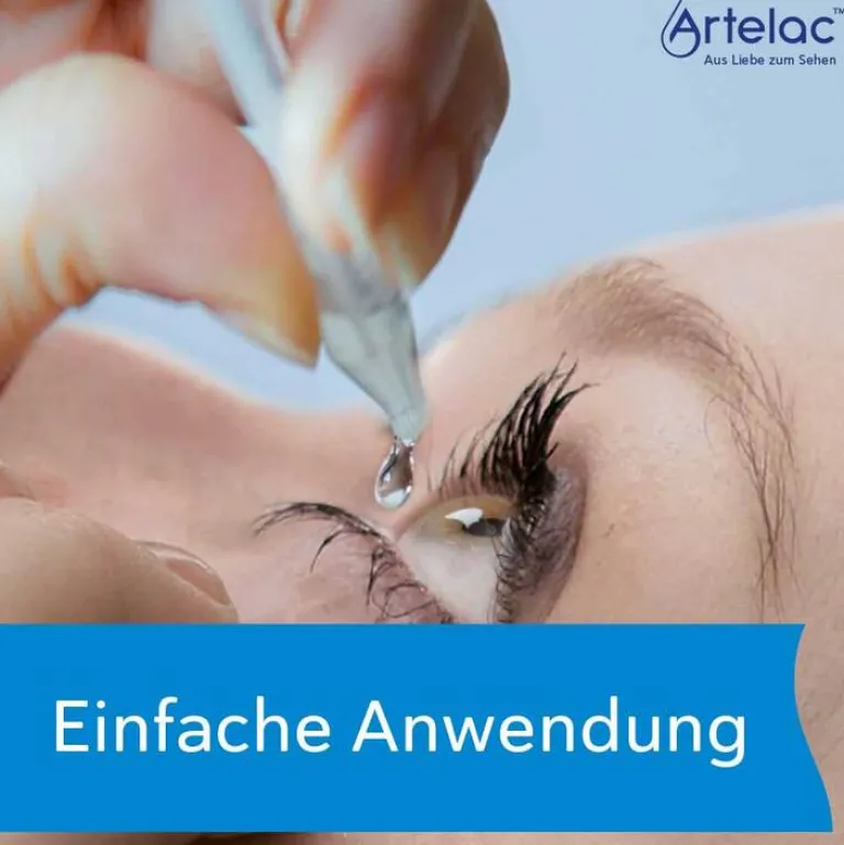 Artelac Augentropfen Trockene Augen-® Splash EDO® Augentropfen für trockene brennende Augen, 10X0.5 ml