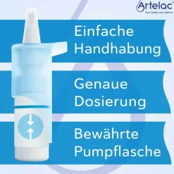 Artelac ® Splash MDO® Augentropfen für trockene brennende Augen, 2X15 ml- Augentropfen Trockene Augen