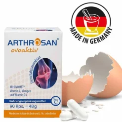 Arthrosan Glucosamin-Chondroitin-ovoaktiv Eierschalenmembran Kapseln, 90 St