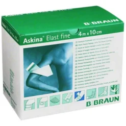 Askina Elast Fine Binde 4mx1, 20 St- Mullbinden|Binden & Verbände