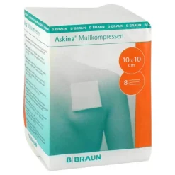 Askina Sterile Kompressen-Mullkompressen 10x10, 100 St