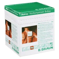 Askina Sterile Kompressen-Mullkompressen 5x5 cm, 25X2 St