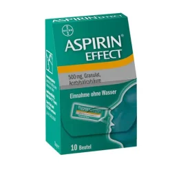 Aspirin Ass-Acetylsalicylsäure-Effect Granulat, 10 St