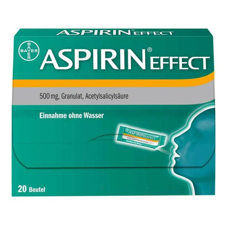 Aspirin Ass-Acetylsalicylsäure-Effect Granulat, 20 St