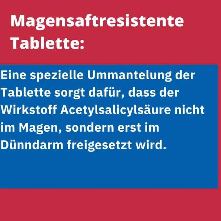 TAD Blutverdünner Medikamente|Acetylsalicylsäure (Ass)-ASS 100 mg protect magensaftresistent Filmtabletten, 50 St