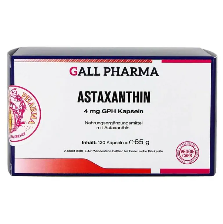 Astaxanthin 4 mg GPH Kapseln, 120 St^ Outlet