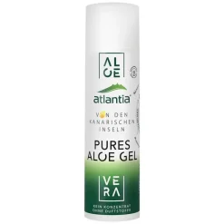 Atlantia After Sun & Regeneration|Trockene & Sensible Haut-reines Aloe Vera Gel, 200 ml