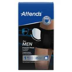 Attends Ein- & Vorlagen-for men Shield 1, 25 St