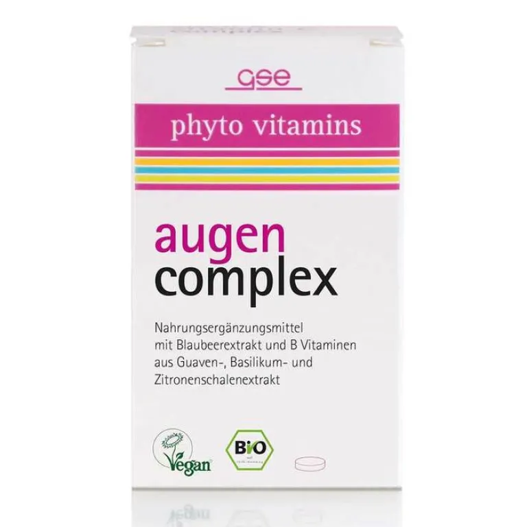 GSE Sonstige Bio Produkte-Augen Complex Bio Tabletten, 60 St