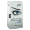 Augenbrauen + Wimpernfarbe Set schwarz Swiss O Par, 1 P- Wimperntusche