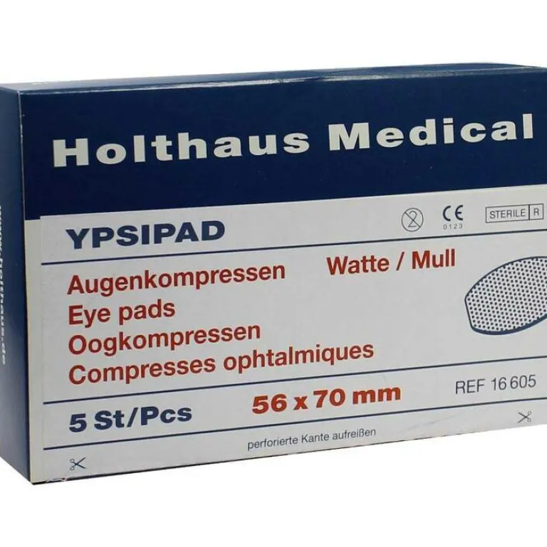Augenverbände & -Pflaster-Augenkompressen Ypsipad ster, 5 St