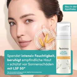 Calm + Restore Hafer Tagespflege Creme LSF 50, 50 ml^Aveeno Online