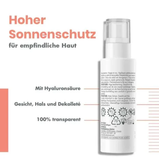 Avene Anti-Age Fluid SPF 50, 40 ml- Lsf 50+|Gesicht