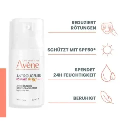 Avene Lsf 50+|Rötungen-Antirougeurs Rosamed Anti-Rötungen Konzentrat SPF 50 + , 30 ml