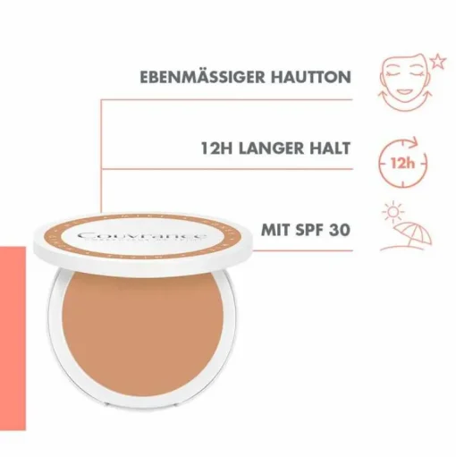 Avene Make Up-Couvrance Kompakt Creme-Make-up honig 1.3, 8.5 g