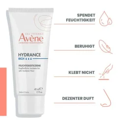 Avene Hydrance reichhaltig Feuchtigkeitscreme, 40 ml- Trockene Haut|Tagespflege