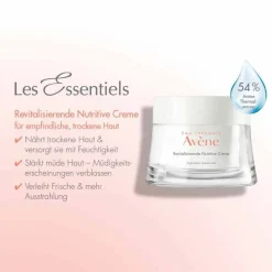 Avene Les Essentiels revitalisierende nutritive Creme, 50 ml- Trockene Haut|Tagespflege