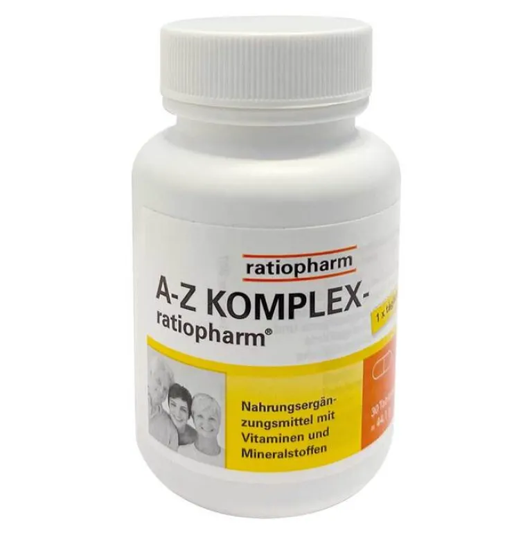Ratiopharm Multivitamine-A-Z KOMPLEX- Tabletten, 100 St