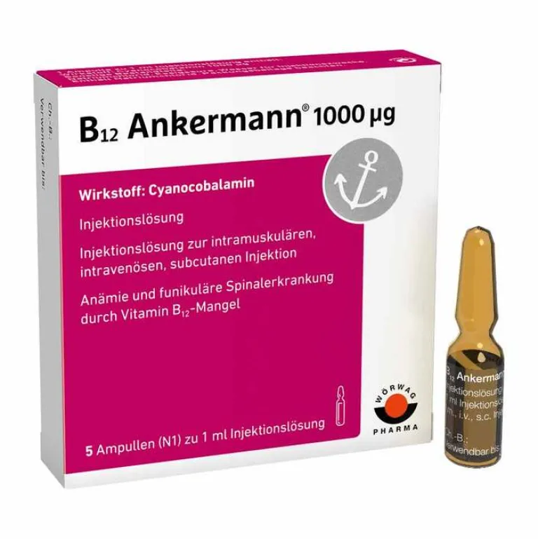 B12 ® 1000 µg Vitamin B12 Injekt, 5X1 ml^Ankermann New