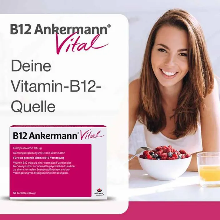 B12 Vital Tabletten, 100 St^Ankermann Clearance